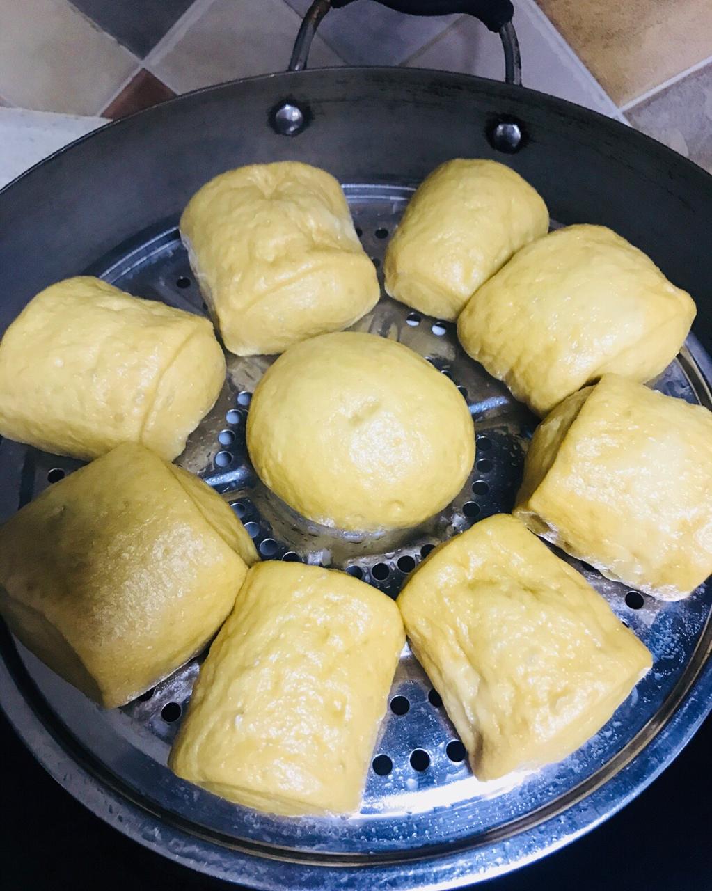 有着面包口感的红糖馒头（一次发酵）