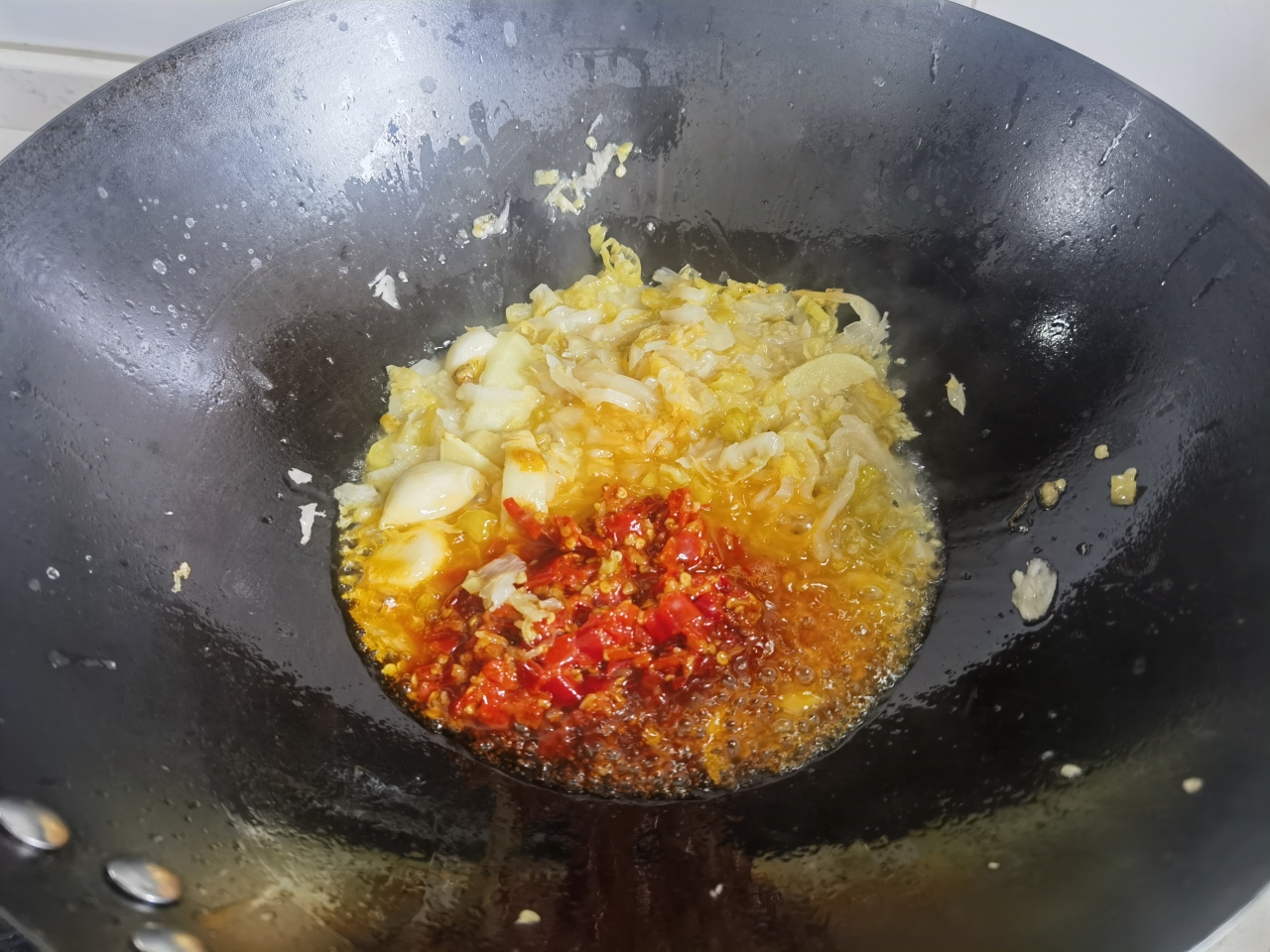 剁椒鱼头豆腐汤的做法 步骤4