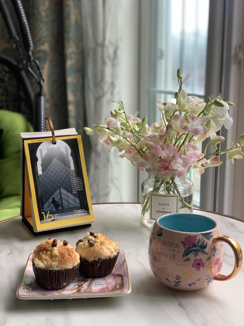 椰蓉蜜豆泡浆面包