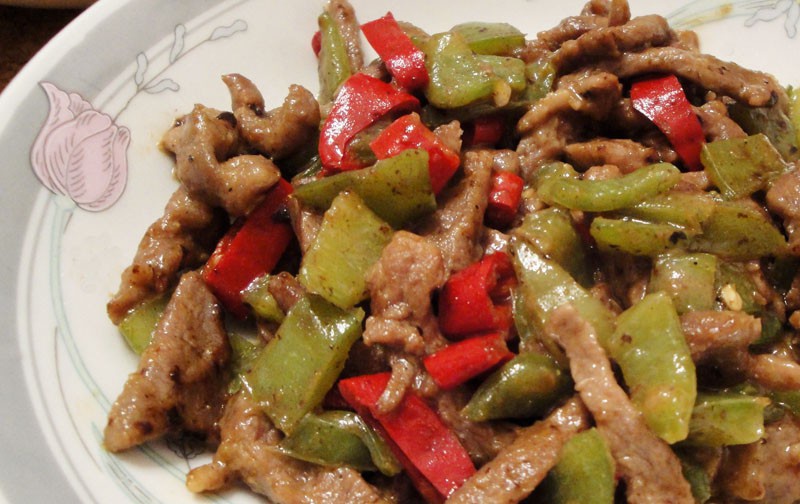 孜然牛肉粒