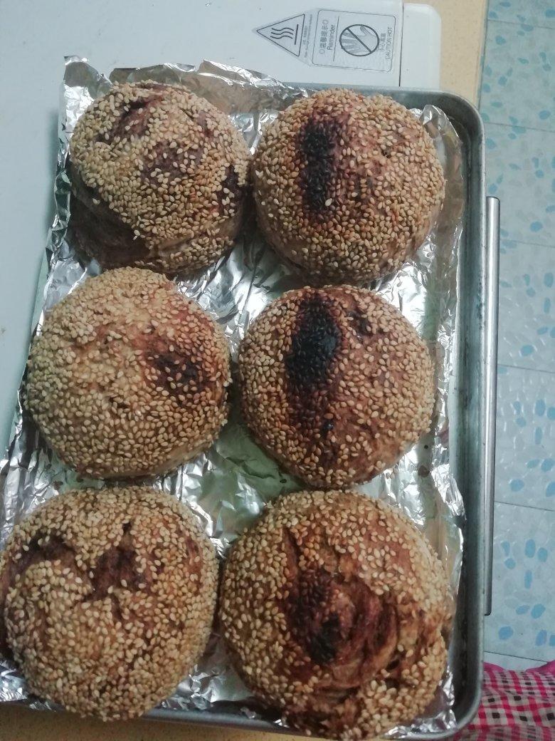 芝麻酱烧饼（糖火烧）