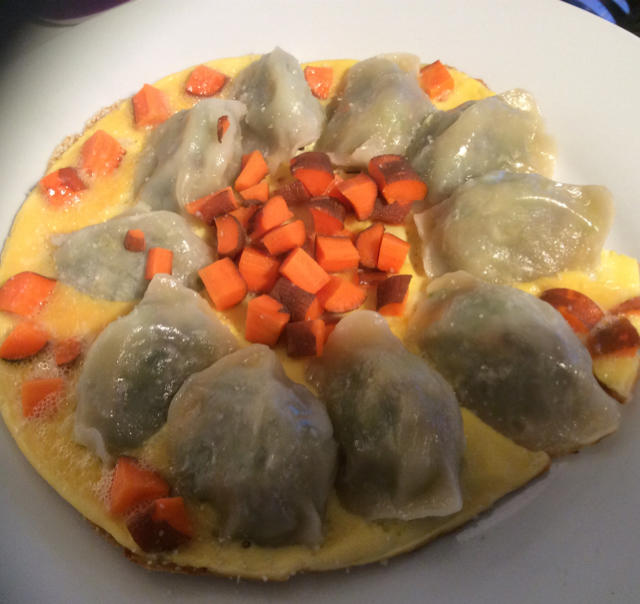 蛋抱煎饺（速冻饺）