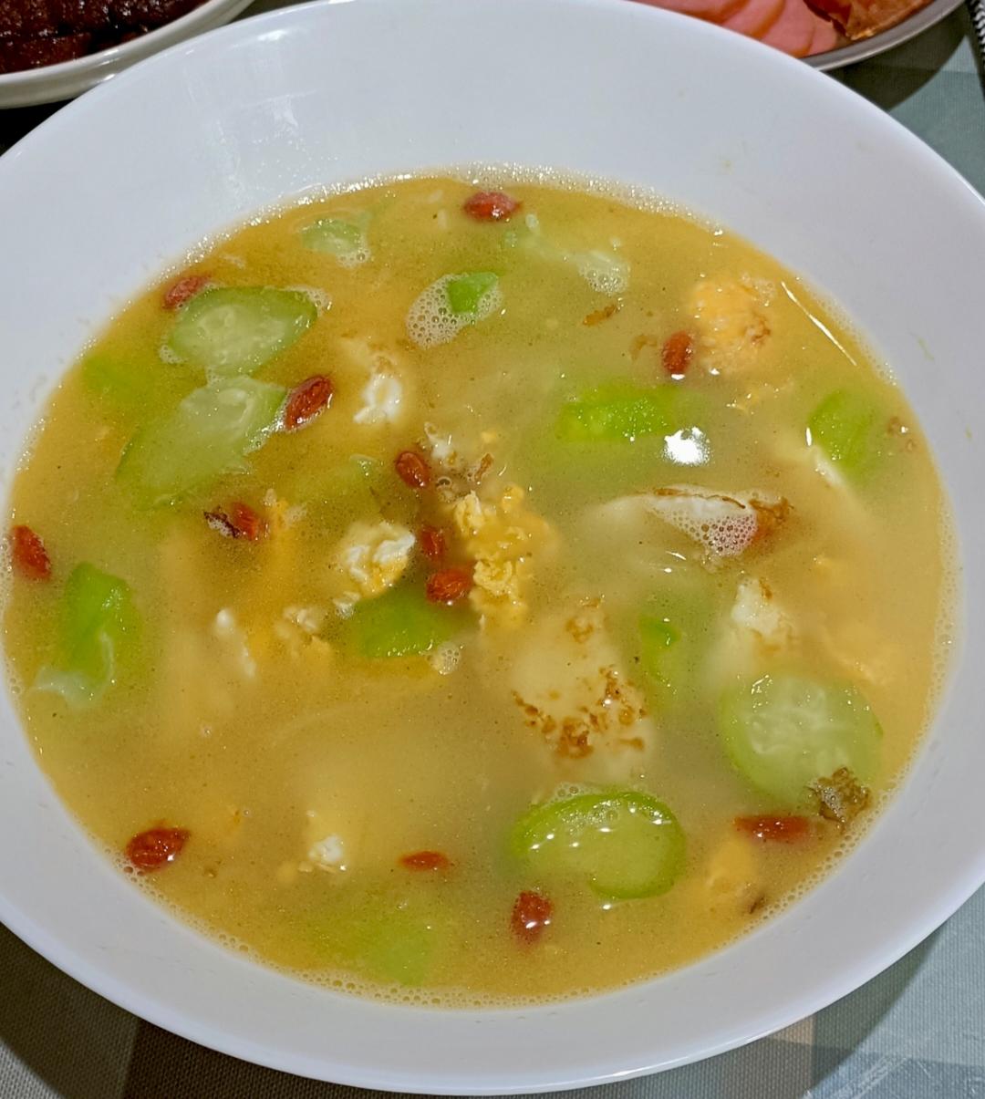 丝瓜鸡蛋汤