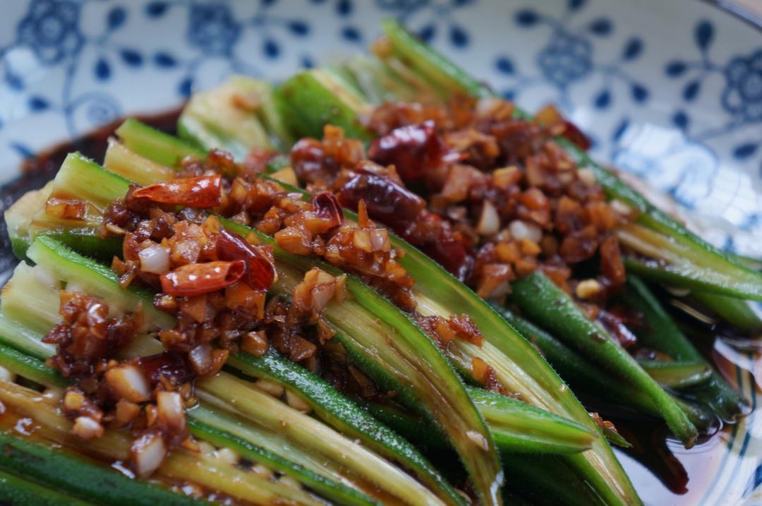 蒜蓉秋葵