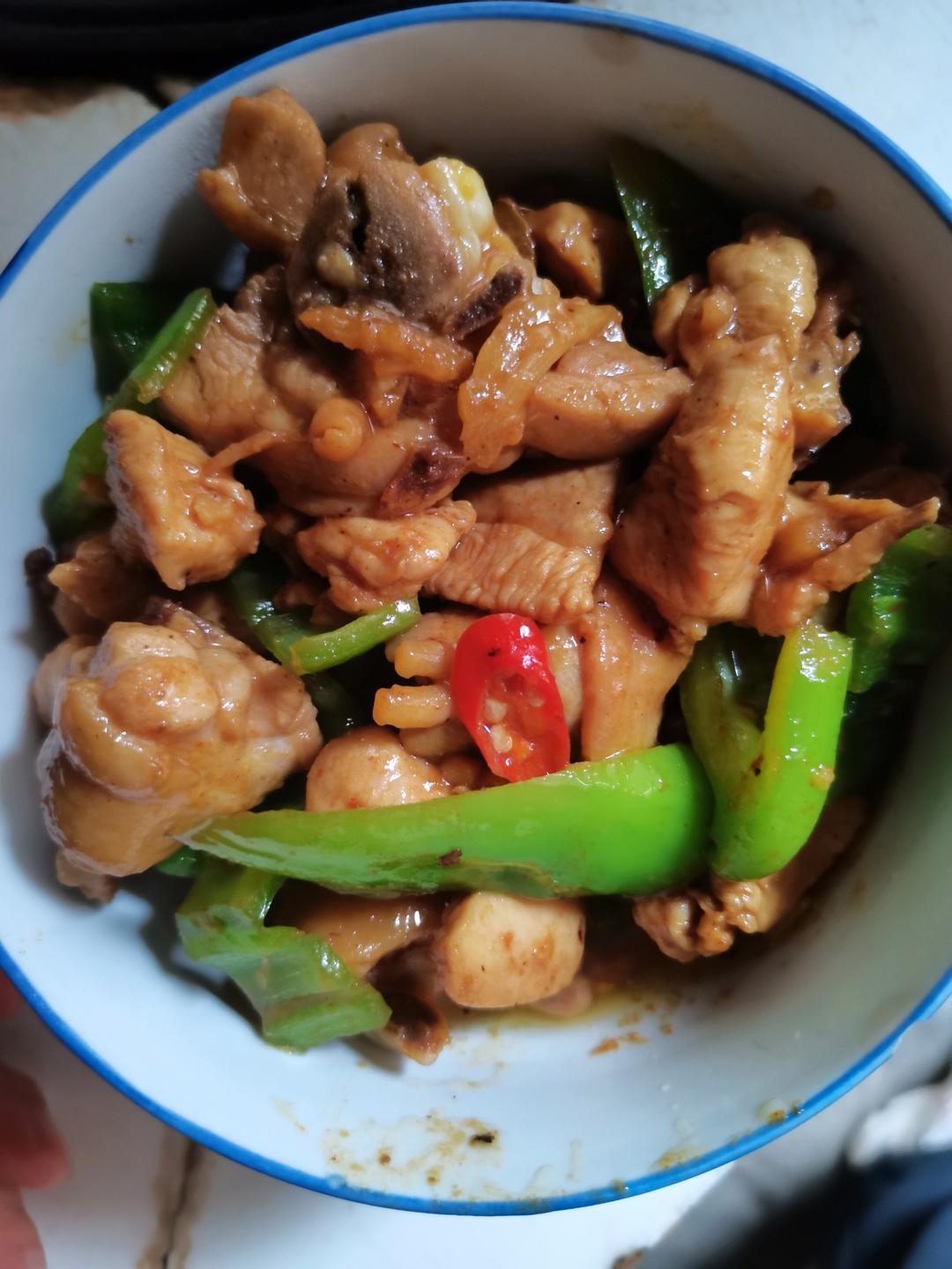 爆炒鸡块