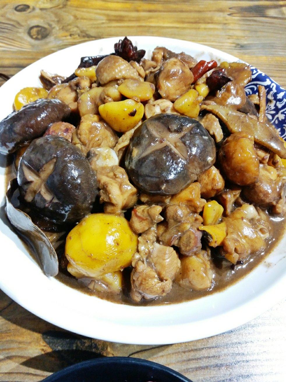 板栗烧鸡