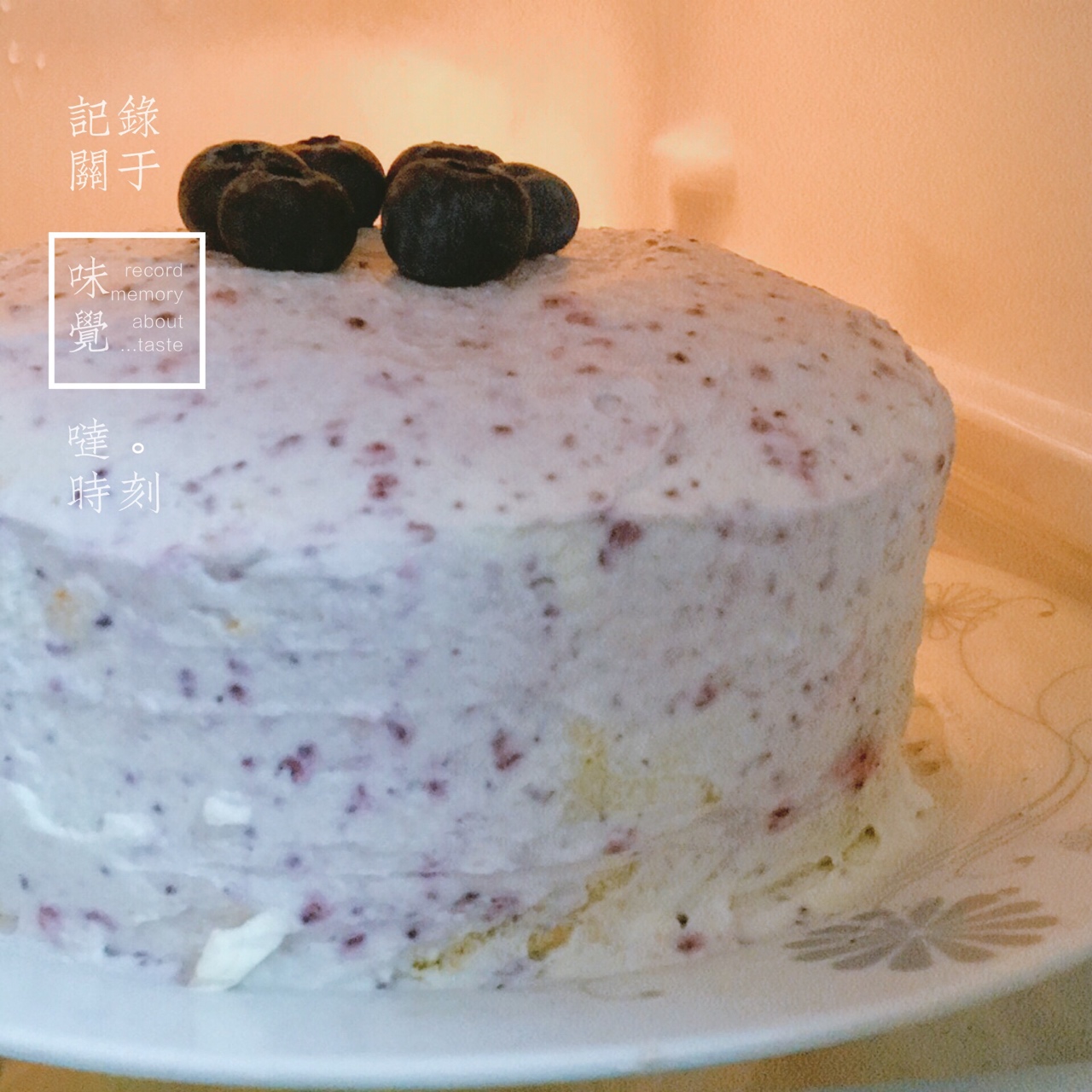 【视频】双层蓝莓蛋糕（分蛋海绵蛋糕）