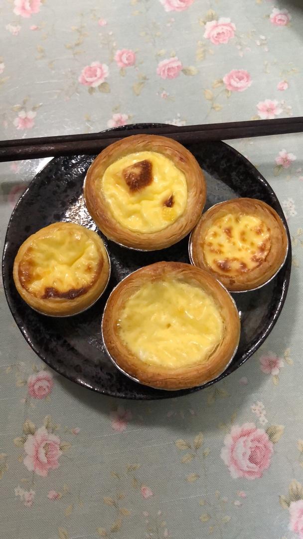 🥧超简单快手的蛋挞~（🥚全蛋液👉无淡奶油）
