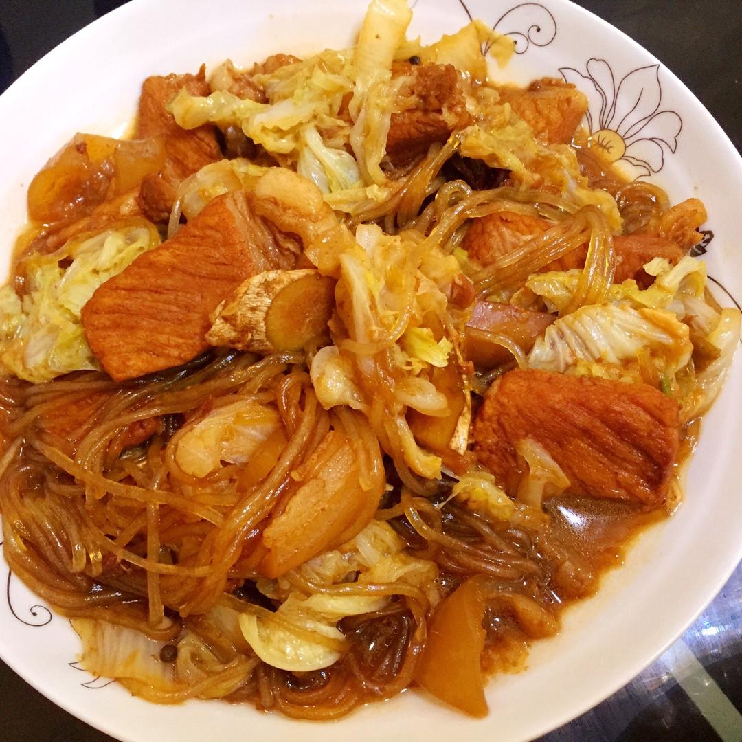 白菜炖粉条