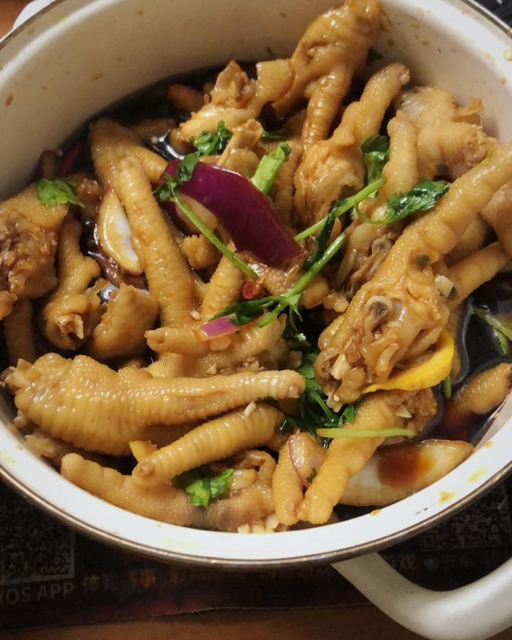 抖音网红百香果柠檬凤爪