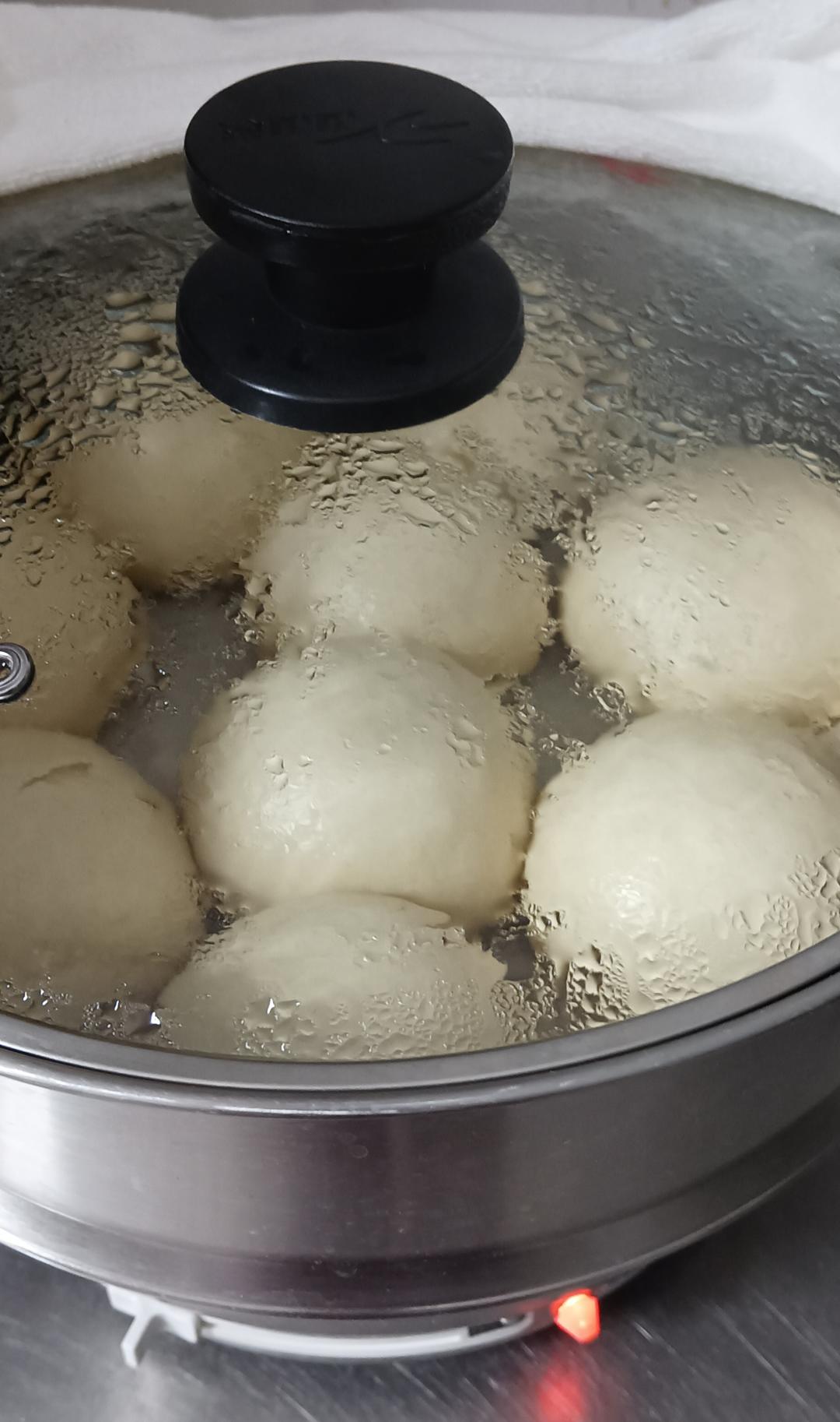 老面发酵-杂粮黑全麦馒头