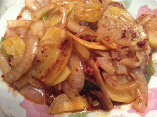 孜然洋葱土豆片