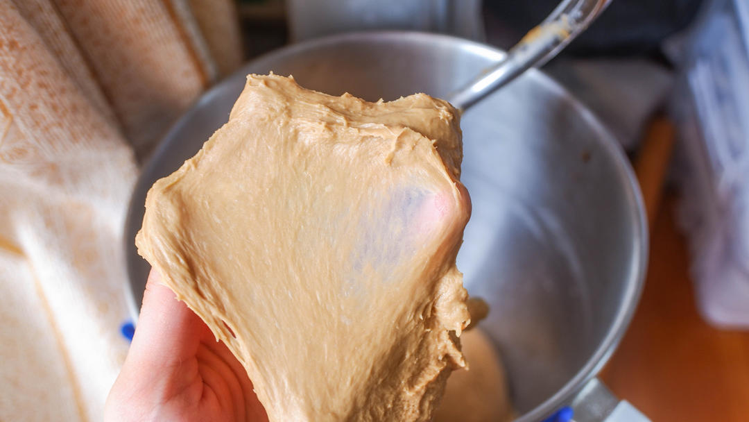 纯奶手撕吐司的做法 步骤1