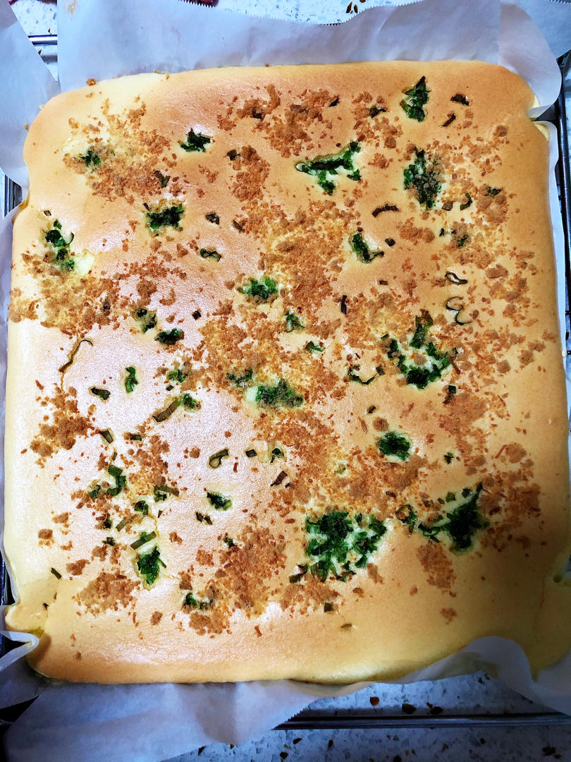 香葱肉松肥蛋糕卷～