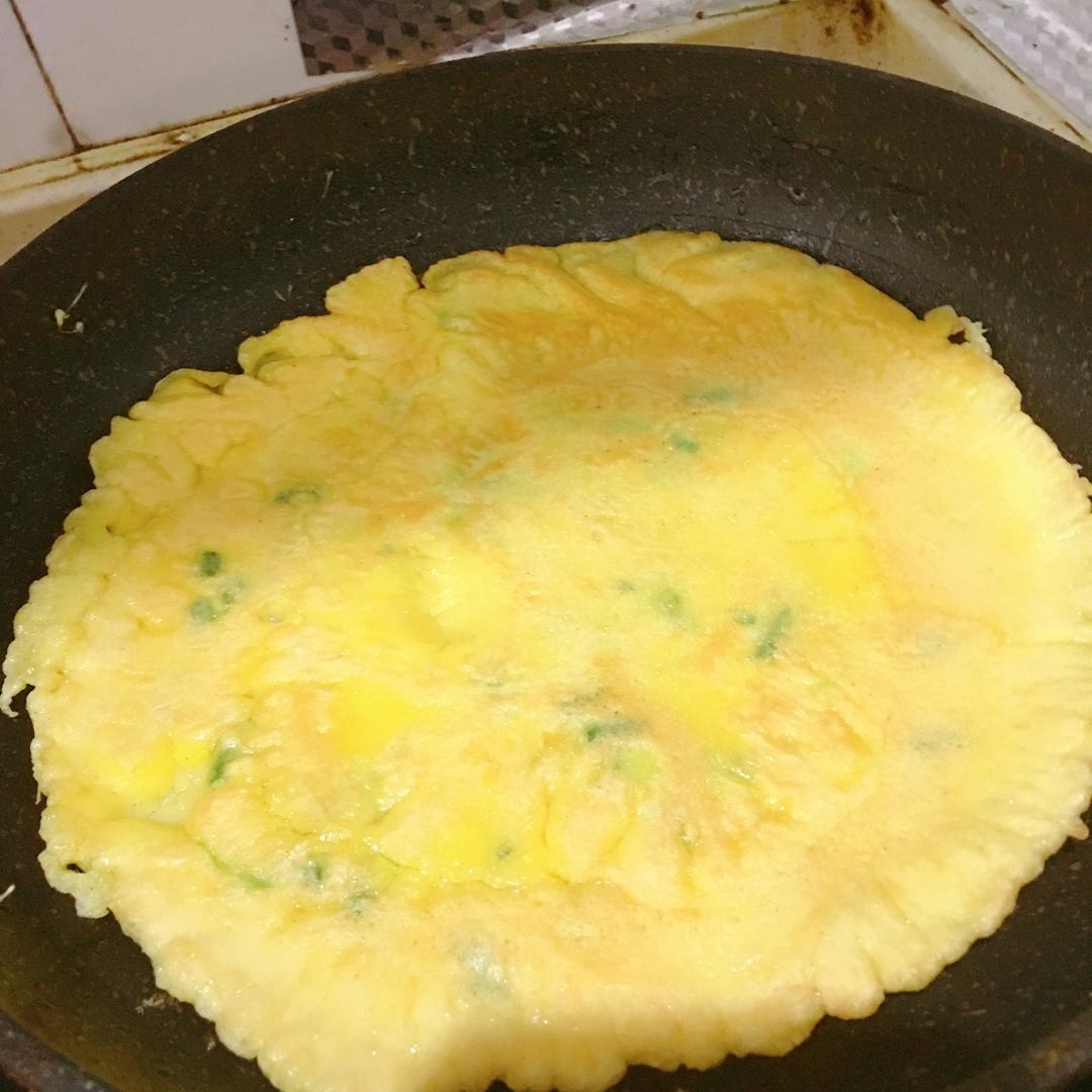 葱花鸡蛋饼