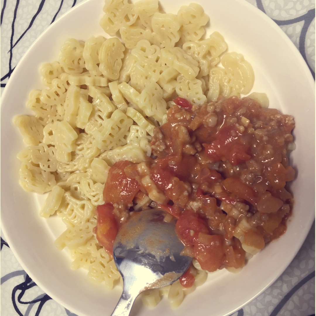 番茄肉酱意面