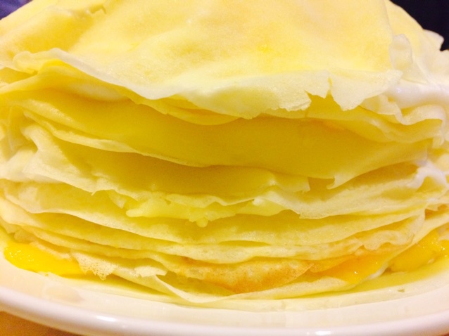 芒果千层蛋糕，100%成功告别煎皮无能