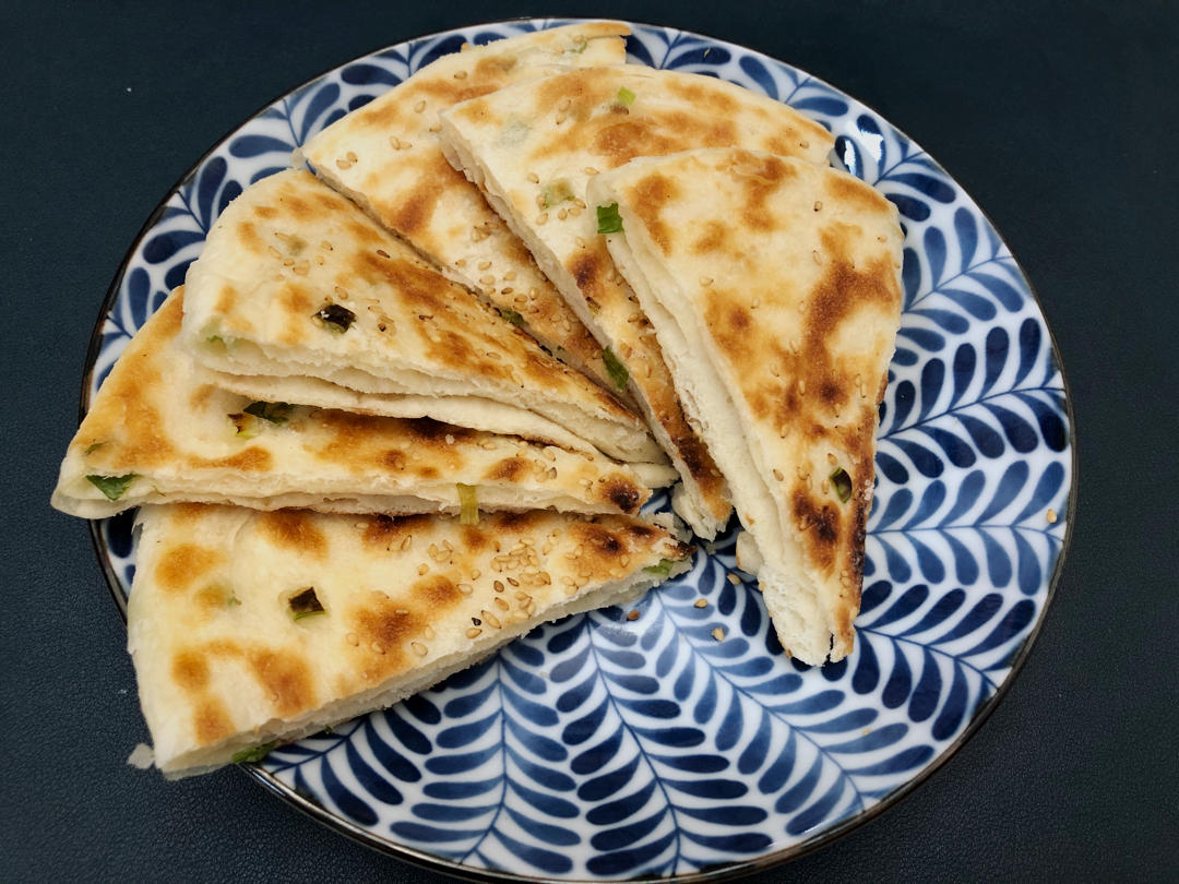 发面葱油饼