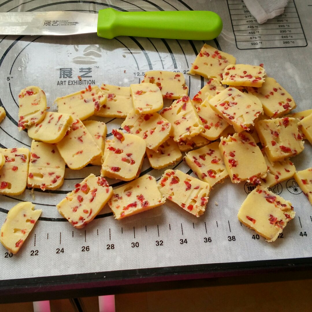 低糖少油版蔓越莓饼干