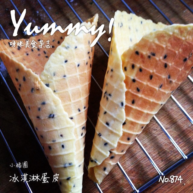 芝麻香酥蛋卷（视频食谱）
