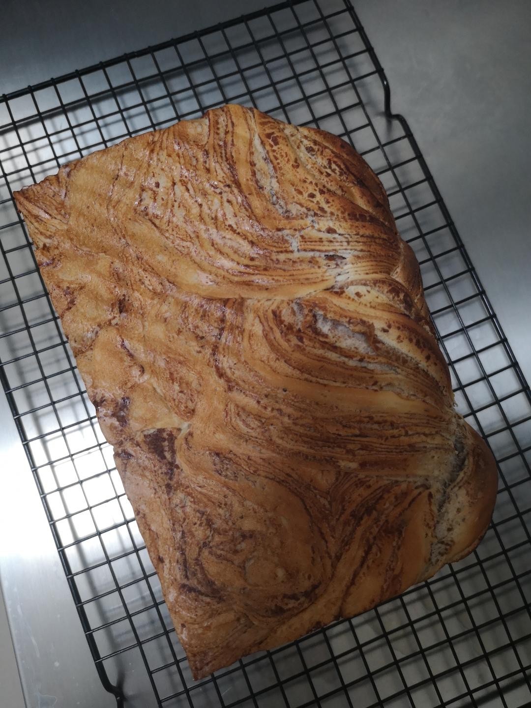 豆沙大理石吐司