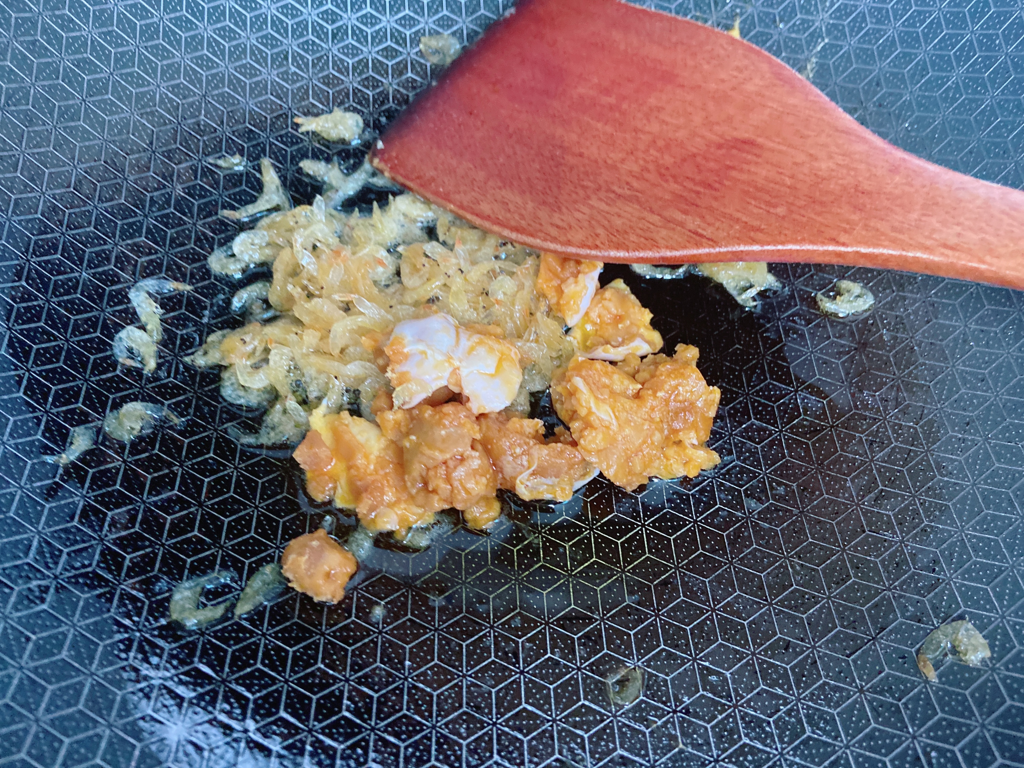 咸蛋黄虾皮白菜【美味下饭】的做法 步骤6