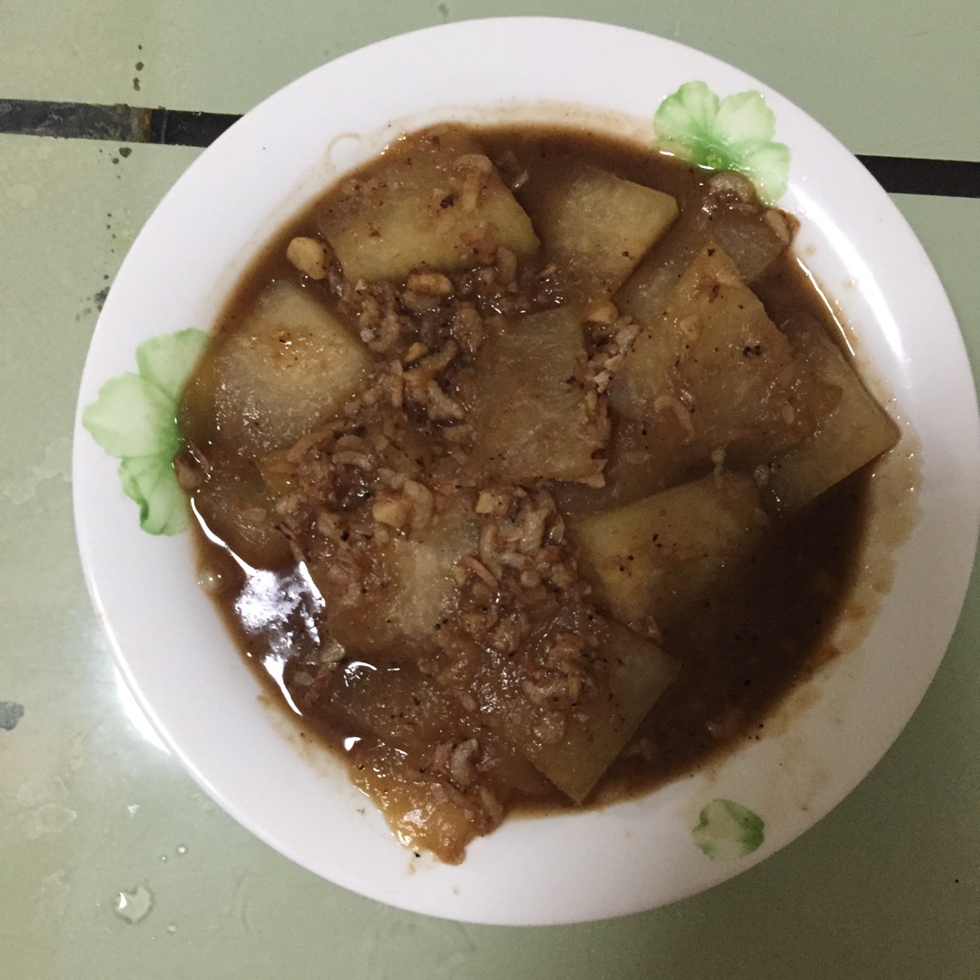 蚝油焖冬瓜