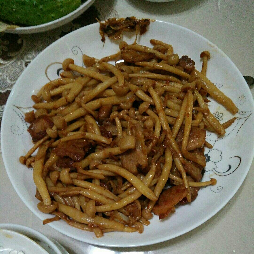 新版蘑菇炒肉