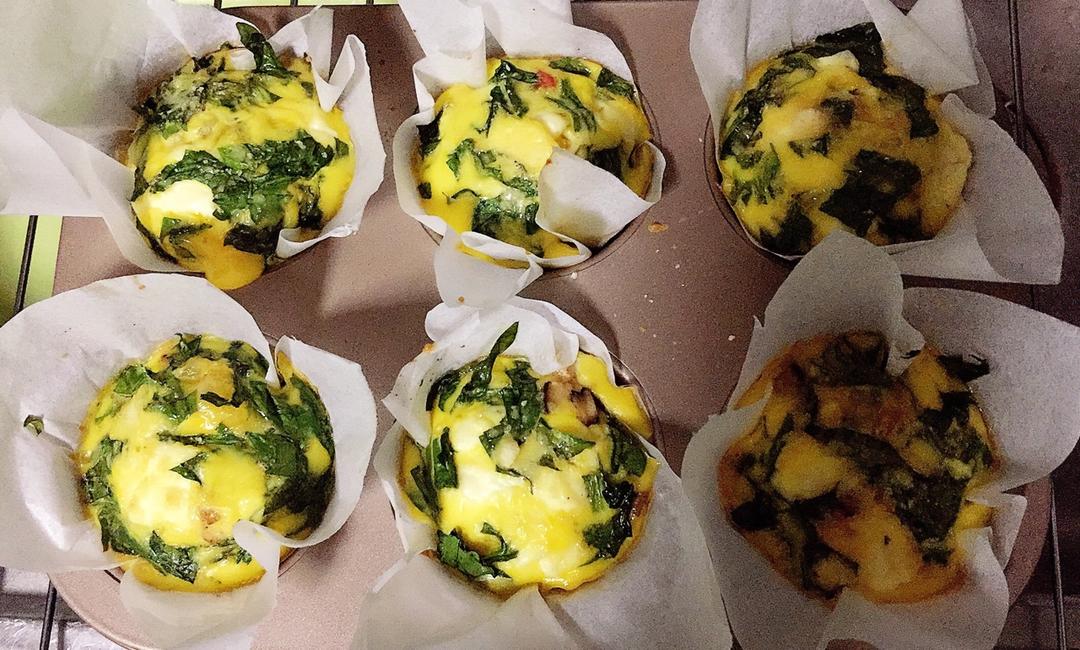 早餐鸡蛋杯cupcake Frittata