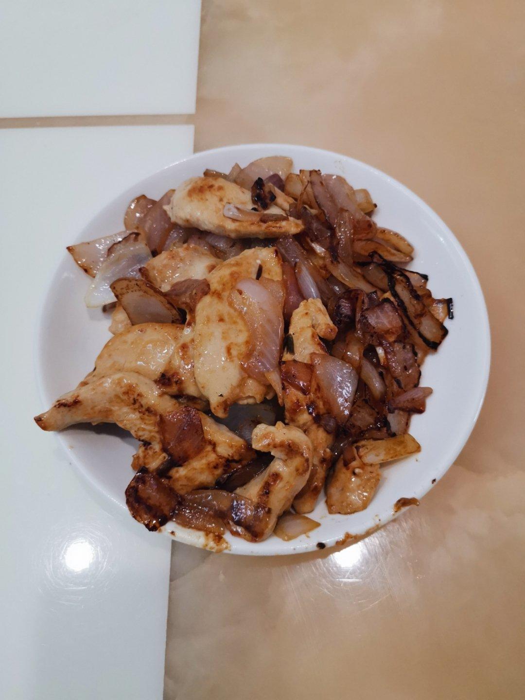 蚝油煎鸡胸肉（真的只要腌了就炒鸡嫩！（新增微波式