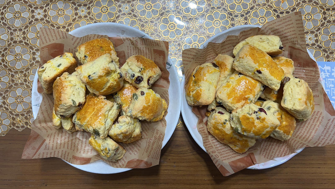 完美裂纹～百分百成功的超好吃奶香司康（禁止搬运）