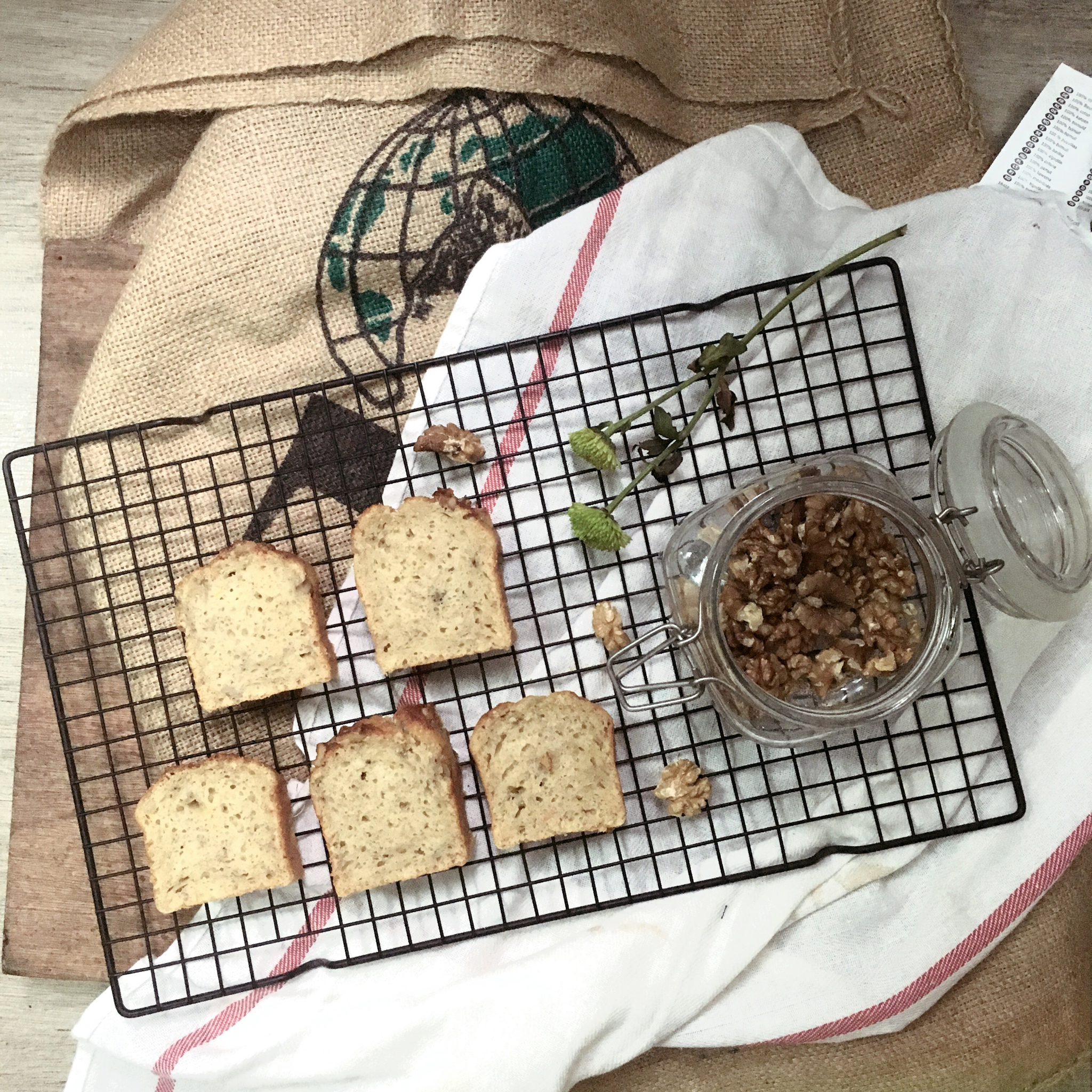 星巴克香蕉核桃蛋糕（Banana loaf）