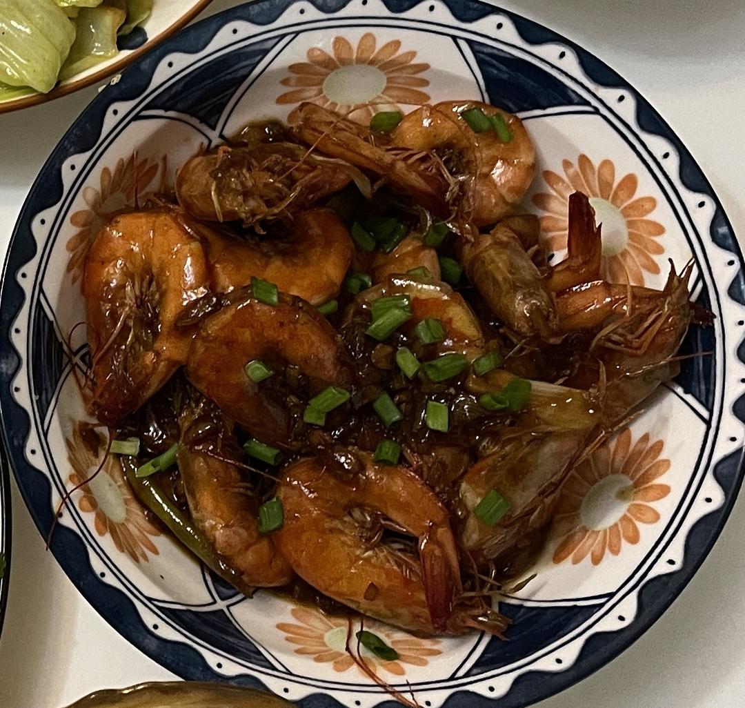 家庭版油焖大虾