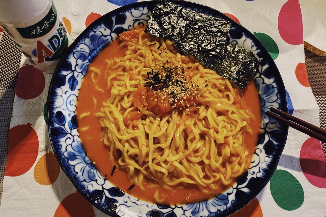 『冲淡辣味的火鸡面做法』🍅番茄酱版