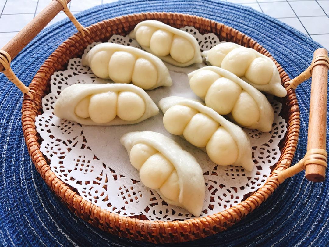 豌豆荚馒头