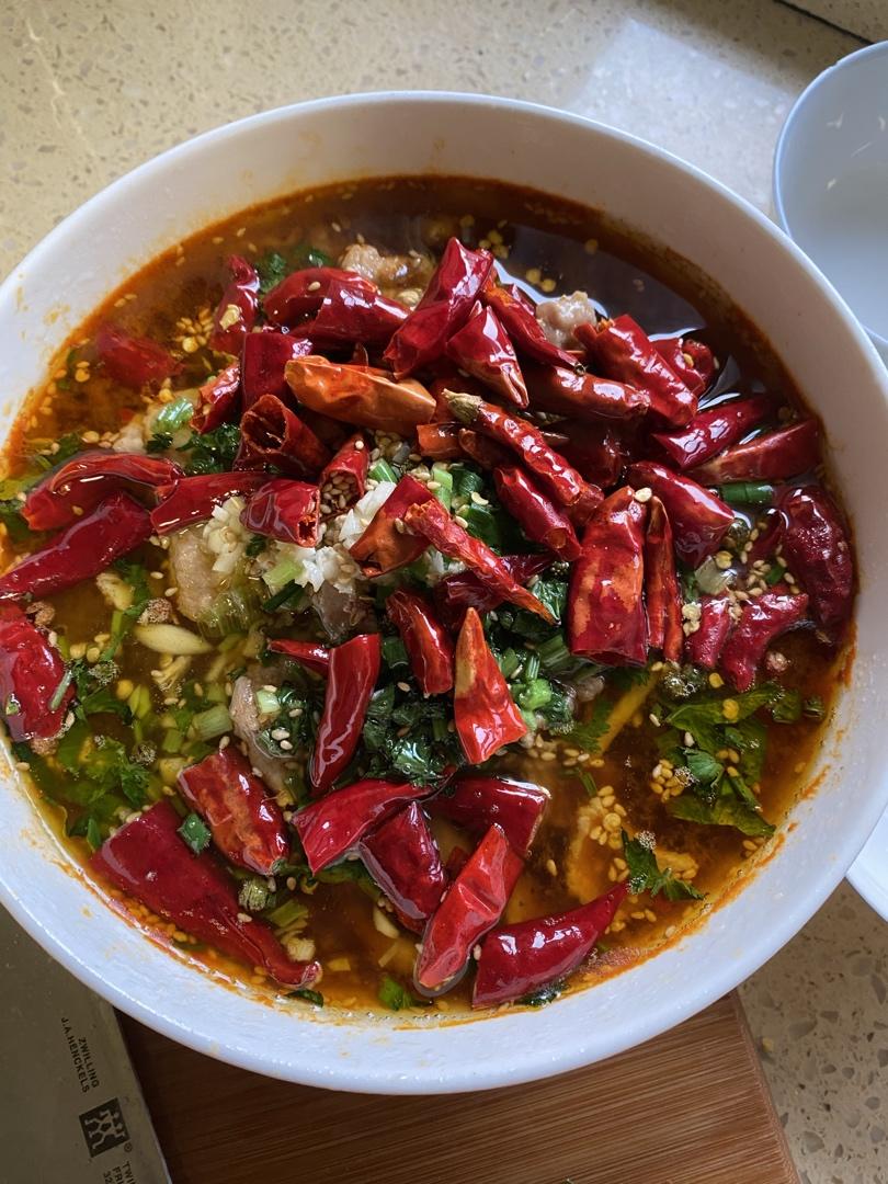 小雨小可妈咪做的超级好吃的家常水煮肉片