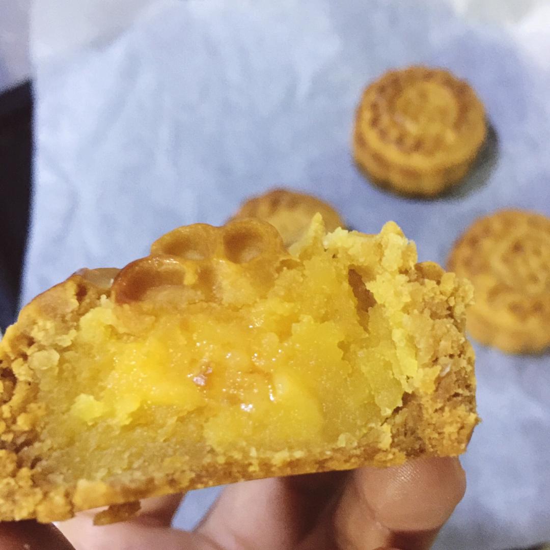 美心神还原！脆皮奶黄月饼（无需回油）