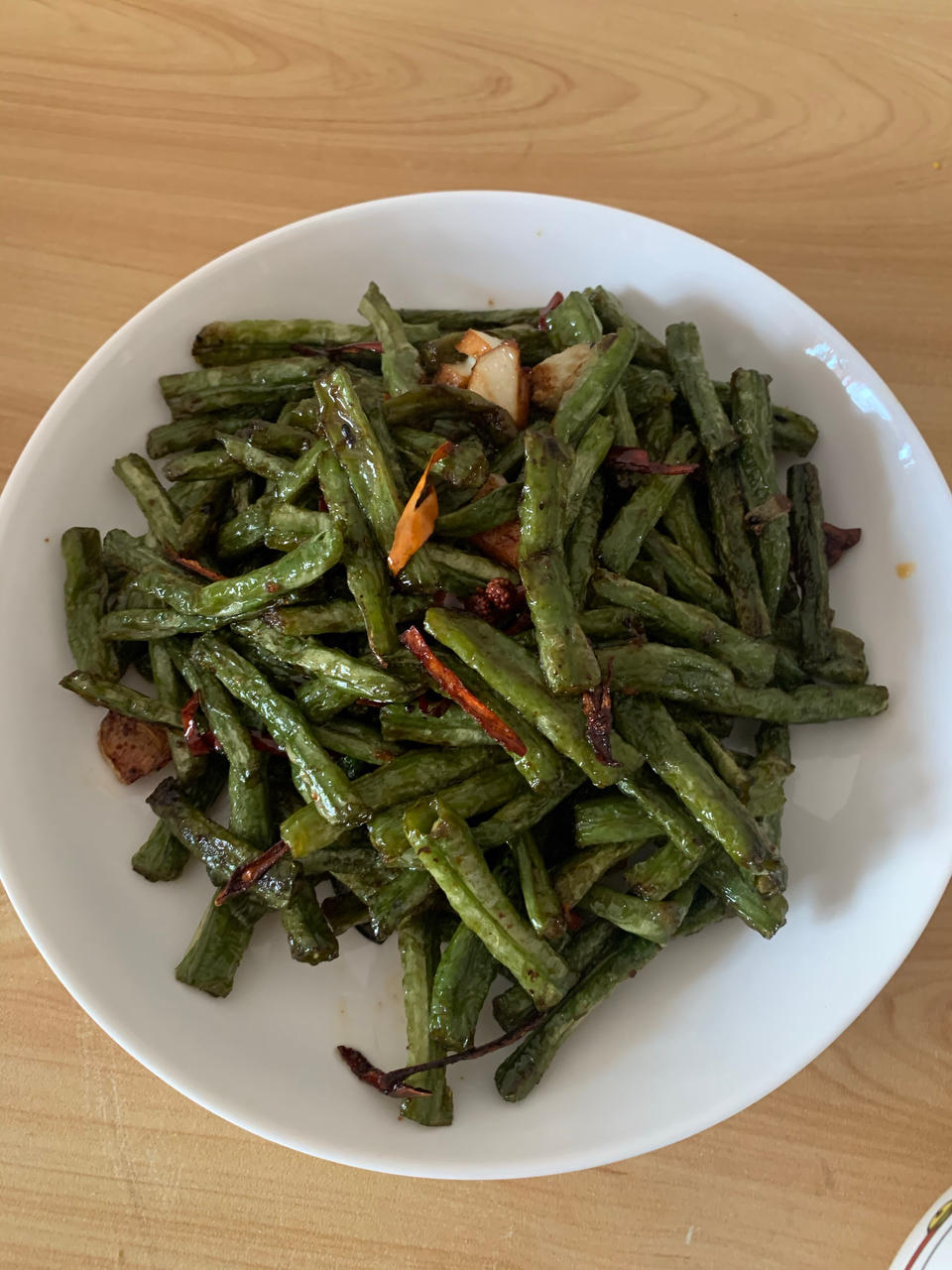 干煸豆角（无肉版）