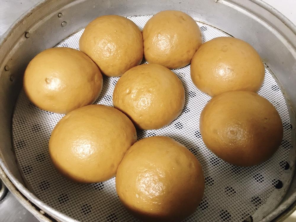 有着面包口感的红糖馒头（一次发酵）