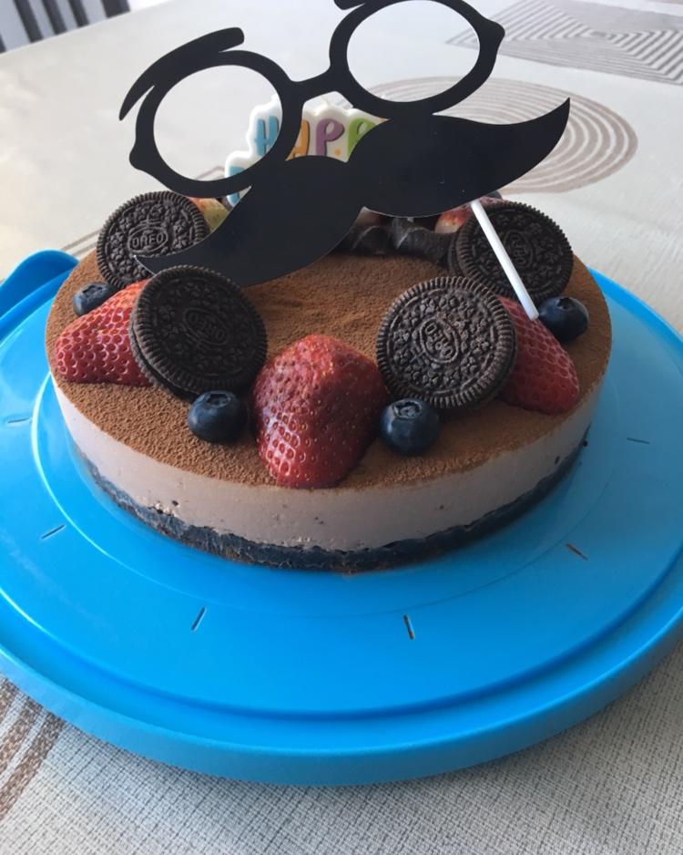 巧克力慕斯蛋糕8寸（轻甜浓郁成人口味）