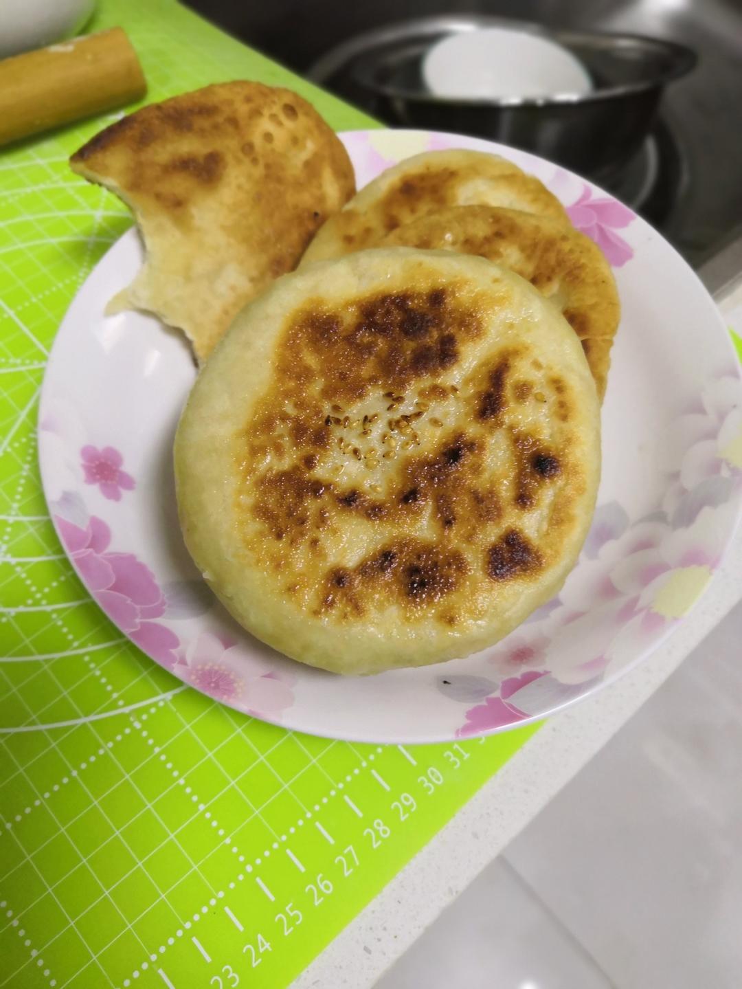 发面油酥小糖饼