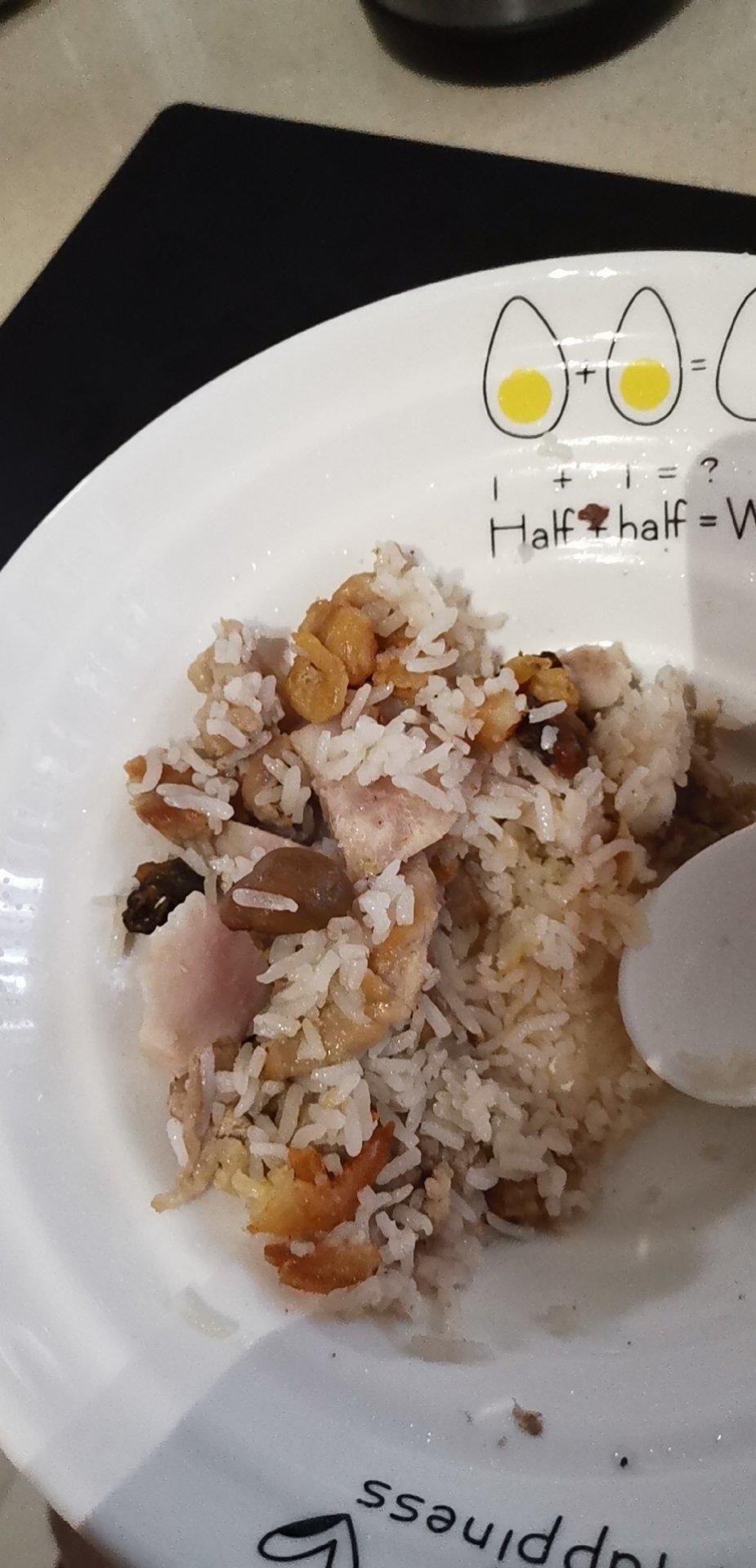 蚝干虾米干贝爆肉香饭