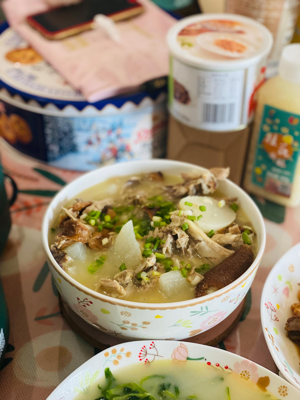 奶白鸭架汤（烤鸭）