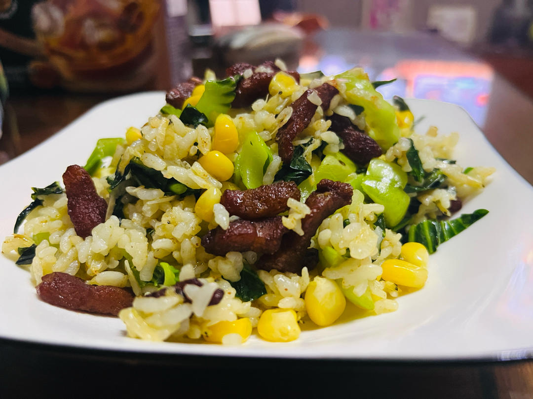 青菜炒饭
