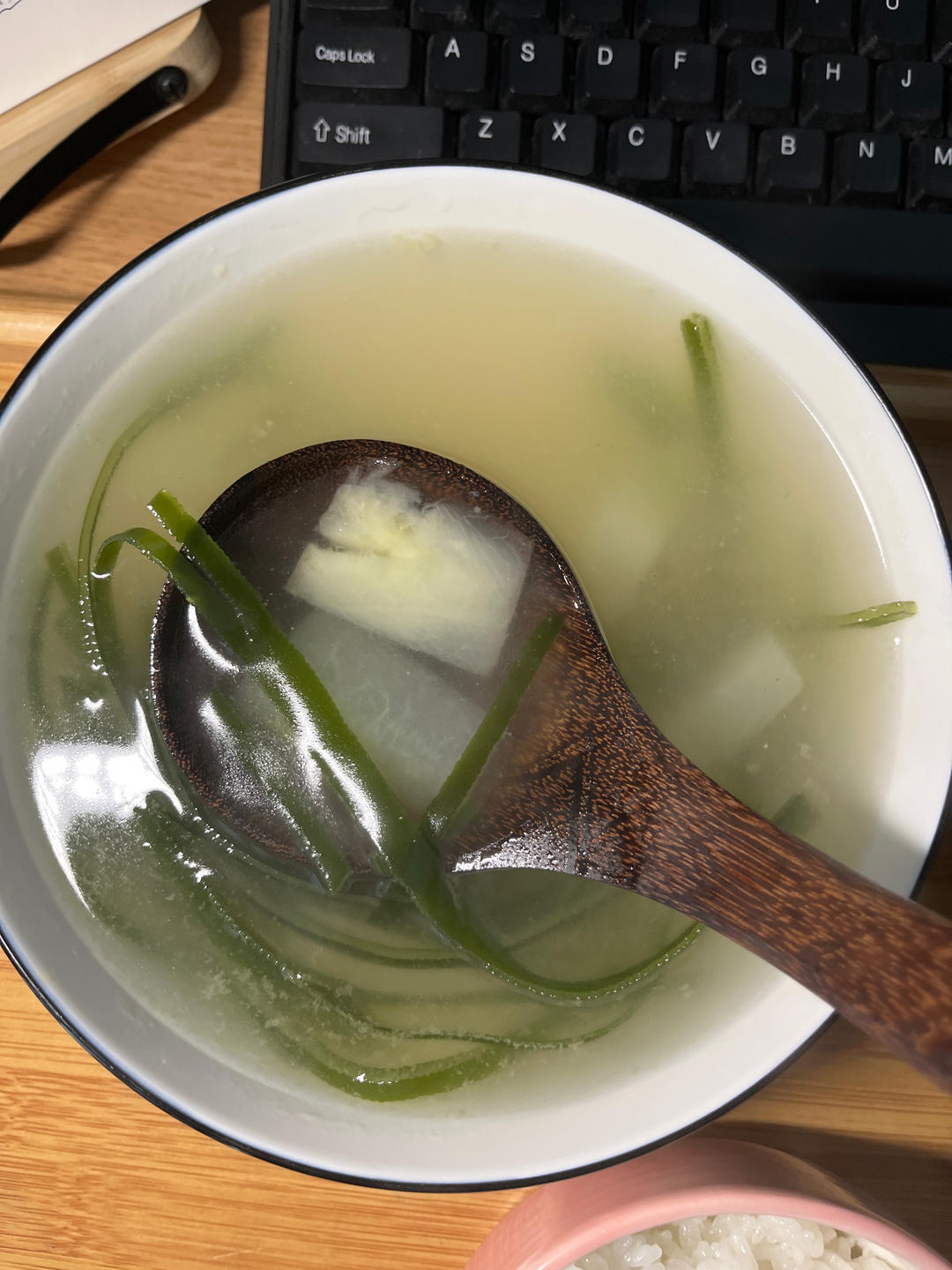💯低脂暖胃好喝不胖～冬瓜海带汤