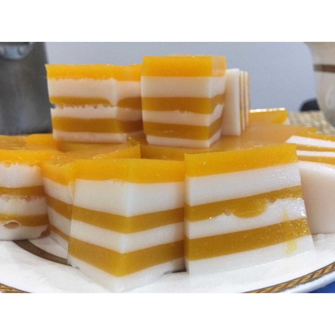 芒果椰汁千层糕
