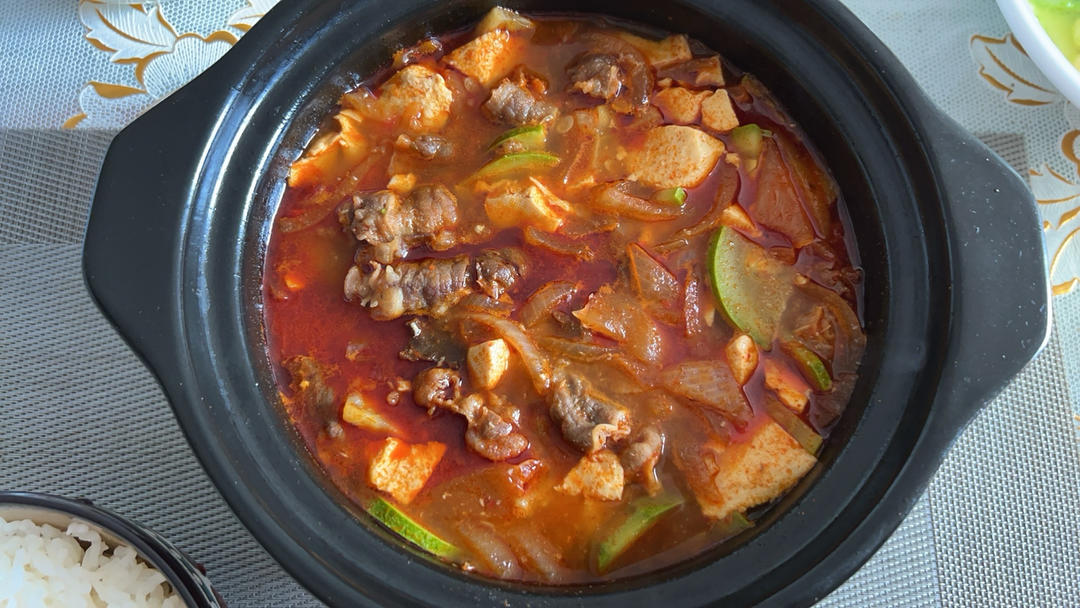 韩式嫩豆腐汤