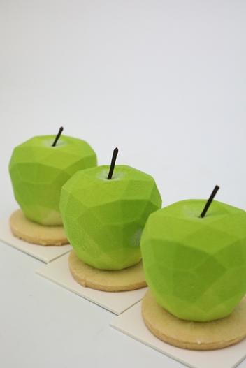 圣诞青苹果蛋糕的做法