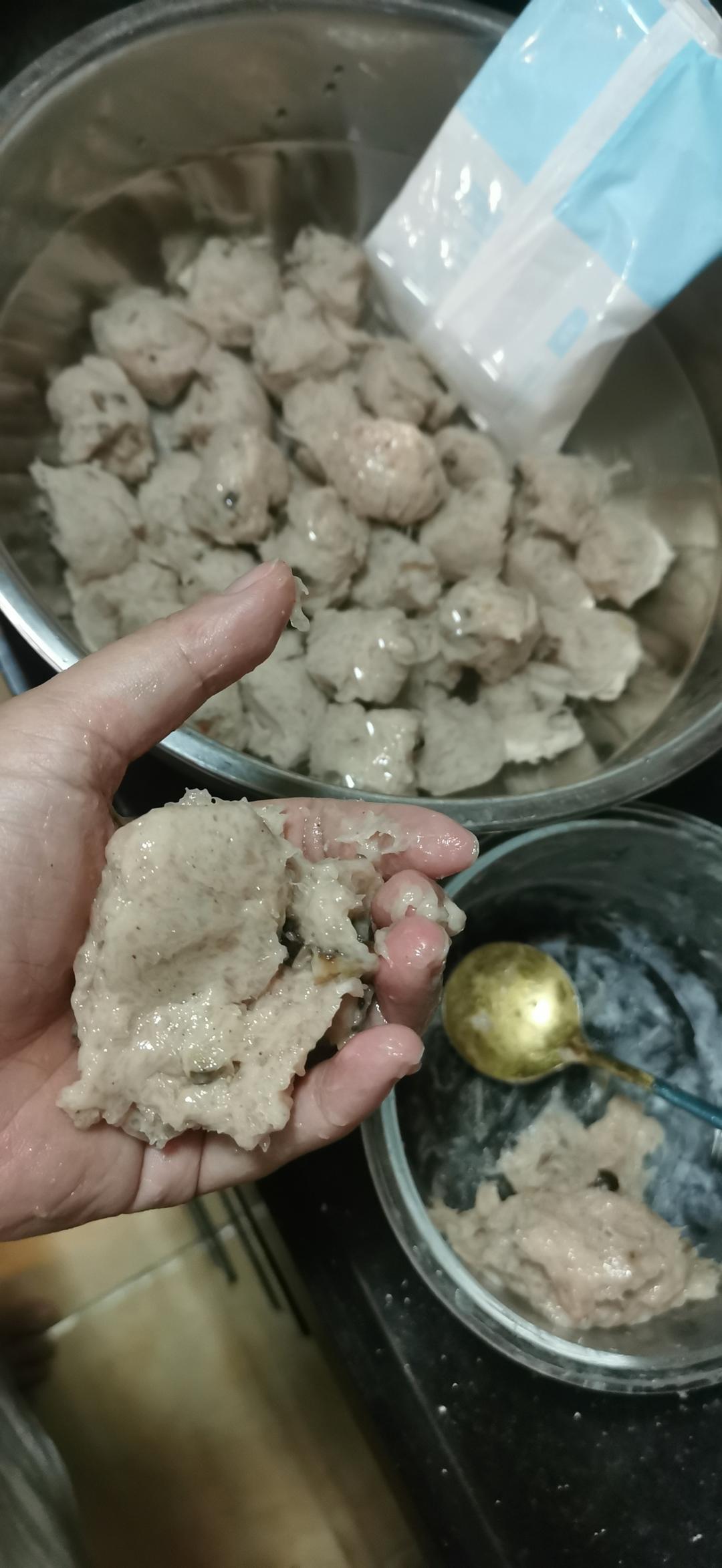 家庭自制牛肉丸