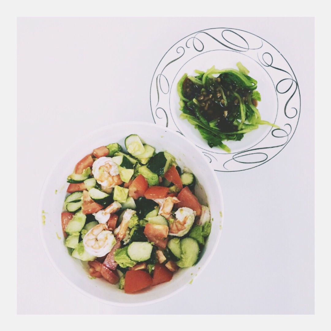 【减脂小厨房】牛油果沙拉